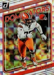 2022 Donruss Dominators Myles Garrett #D8 card