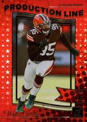 2022 Donruss Production Line Myles Garrett #PRD-18 card