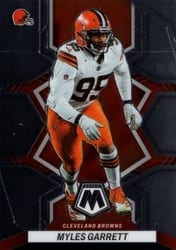 2022 Panini Mosaic Base Set Myles Garrett #50 card