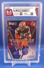 2022 Panini Select Visionary Myles Garrett #VIS-19 card