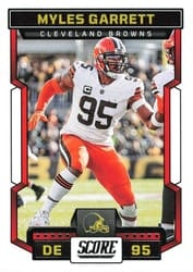 2023 Score Base Set Myles Garrett #210 card