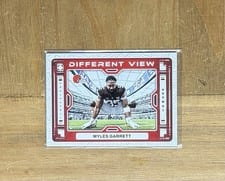 2024 Panini Photogenic A Different View Myles Garrett #4 card