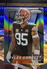 2024 Panini Prizm Prizm Flashback Myles Garrett #8 card