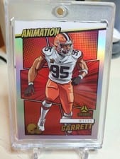 2025 Panini Luminance Animation Myles Garrett #13 card