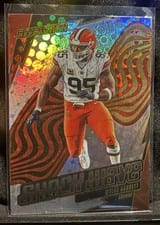 2025 Panini Revolution Shock Wave Myles Garrett #13 card