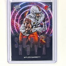 2025 Topps Cosmic Chrome Supernova Myles Garrett #SPN-24 card