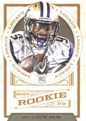 2019 Panini Legacy Base Set Myles Gaskin #186 card