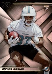 2019 Panini XR Base Set Myles Gaskin #170 card