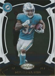 2021 Panini Certified Base Set Myles Gaskin #6 card