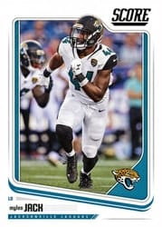 2018 Score Base Set Myles Jack #151 card