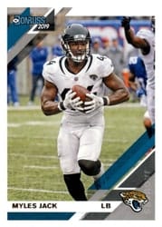 2019 Donruss Base Set Myles Jack #124 card
