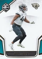 2019 Panini Limited Base Set Myles Jack #35 card
