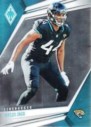 2019 Panini Phoenix Base Set Myles Jack #34 card