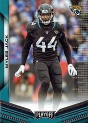 2019 Panini Playoff Base Set Myles Jack #66 card