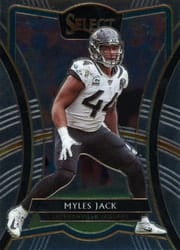 2019 Panini Select Base Set Myles Jack #128 card