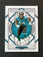 2020 Panini National Treasures Myles Jack #46 card