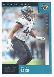 2020 Score Base Set Myles Jack #111 card