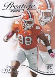 2023 Panini Prestige Base Set Myles Murphy #367 card