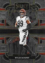 2023 Panini Select Base Set Myles Murphy #22 card