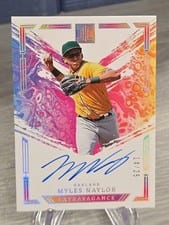 2024 Panini Impeccable Extravagance Autographs Myles Naylor #EA-MN card
