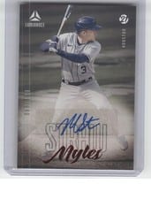 2021 Panini Chronicles Luminance Autographs Myles Straw #LA-MS card