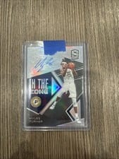 2018 Panini Spectra in the Zone Autographs Myles Turner #IZ-MTN card