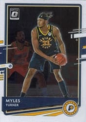 2020-21 Donruss Optic Base Set Myles Turner #38 card