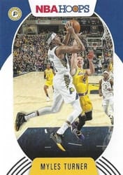 2020-21 Hoops Base Set Myles Turner #199 card