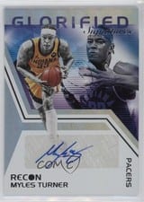 2020-21 Panini Recon Glorified Signatures Myles Turner #GS-MYT card