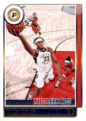 2021-22 Hoops Winter Base Set Myles Turner #173 card