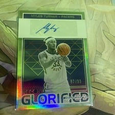 2021-22 Panini Recon Glorified Signatures Myles Turner #GS-MYT card