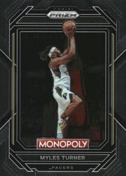 2022-23 Panini Prizm Monopoly Base Set Myles Turner #35 card