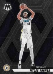 2024-25 Panini Mosaic Base Set Myles Turner #153 card