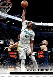 2024-25 Panini Photogenic Base Set Myles Turner #82 card