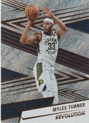 2024-25 Panini Revolution Base Set Myles Turner #44 card