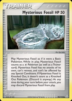 Holon Phantoms Mysterious Fossil #92 card