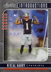 2019 Panini Absolute Introductions N'Keal Harry #17 card