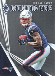 2019 Panini Phoenix Catching Fire N'Keal Harry #2 card