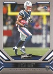 2019 Panini Playbook Base Set N'Keal Harry #119 card