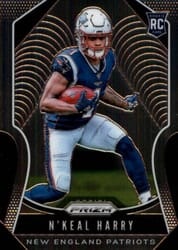 2019 Panini Prizm Base Set N'Keal Harry #342 card