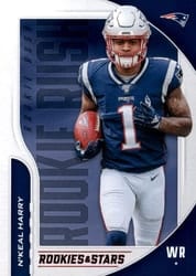2019 Panini Rookies & Stars Rookie Rush N'Keal Harry #RR-NH card