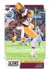 2019 Score Base Set N'Keal Harry #349 card