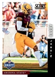 2019 Score NFL Draft 2019 N'Keal Harry #DFT-6 card