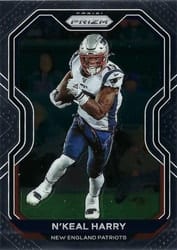 2020 Panini Prizm Base Set N'Keal Harry #23 card
