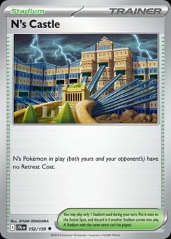 Journey Together N's Castle #152 card