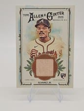 2025 Topps Allen & Ginter Allen & Ginter Relics Nacho Alvarez Jr. #AGR-NAL card