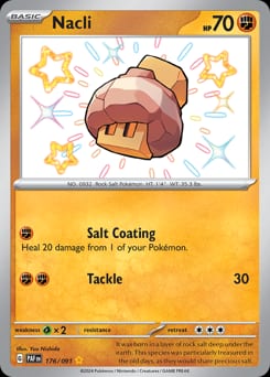 Paldean Fates Nacli #176 card