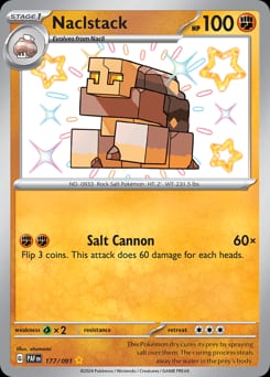 Paldean Fates Naclstack #177 card