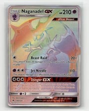 2018 Forbidden Light Naganadel-GX #134 card