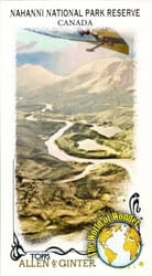 2023 Topps Allen & Ginter Mini World of Wonder Nahanni National Park Reserve, Canada #WOW-40 card